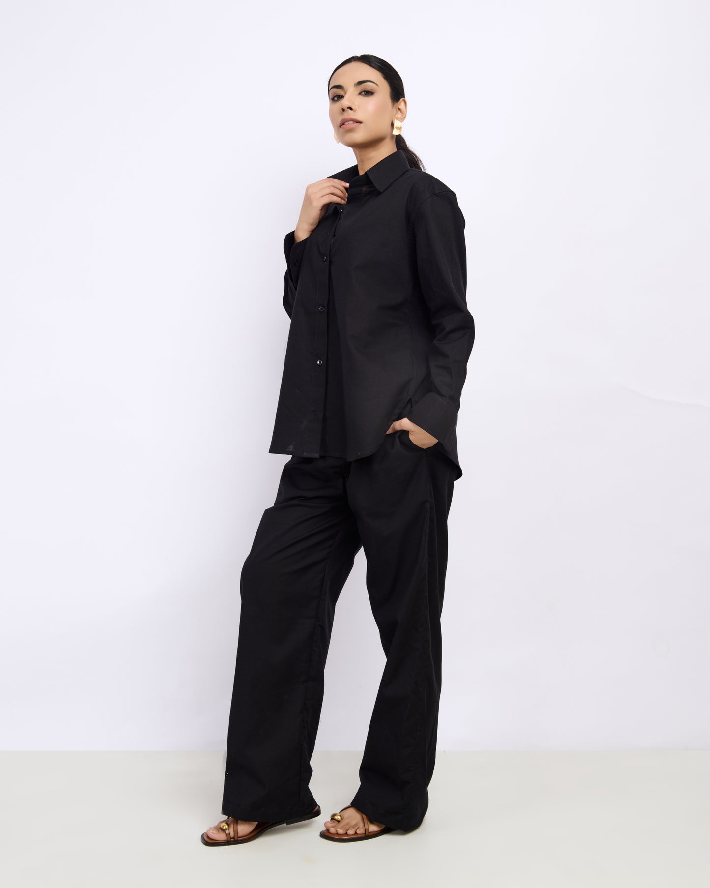 Black Linen Pants