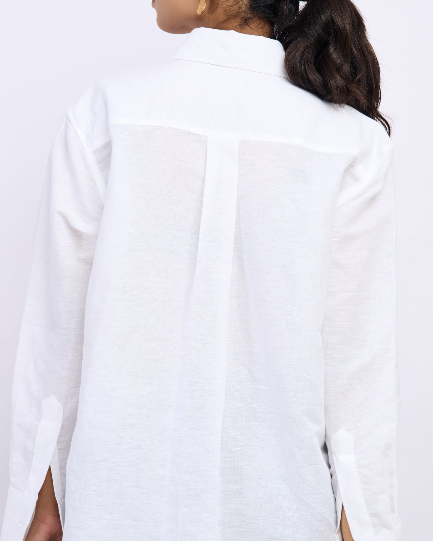 White Linen Shirt