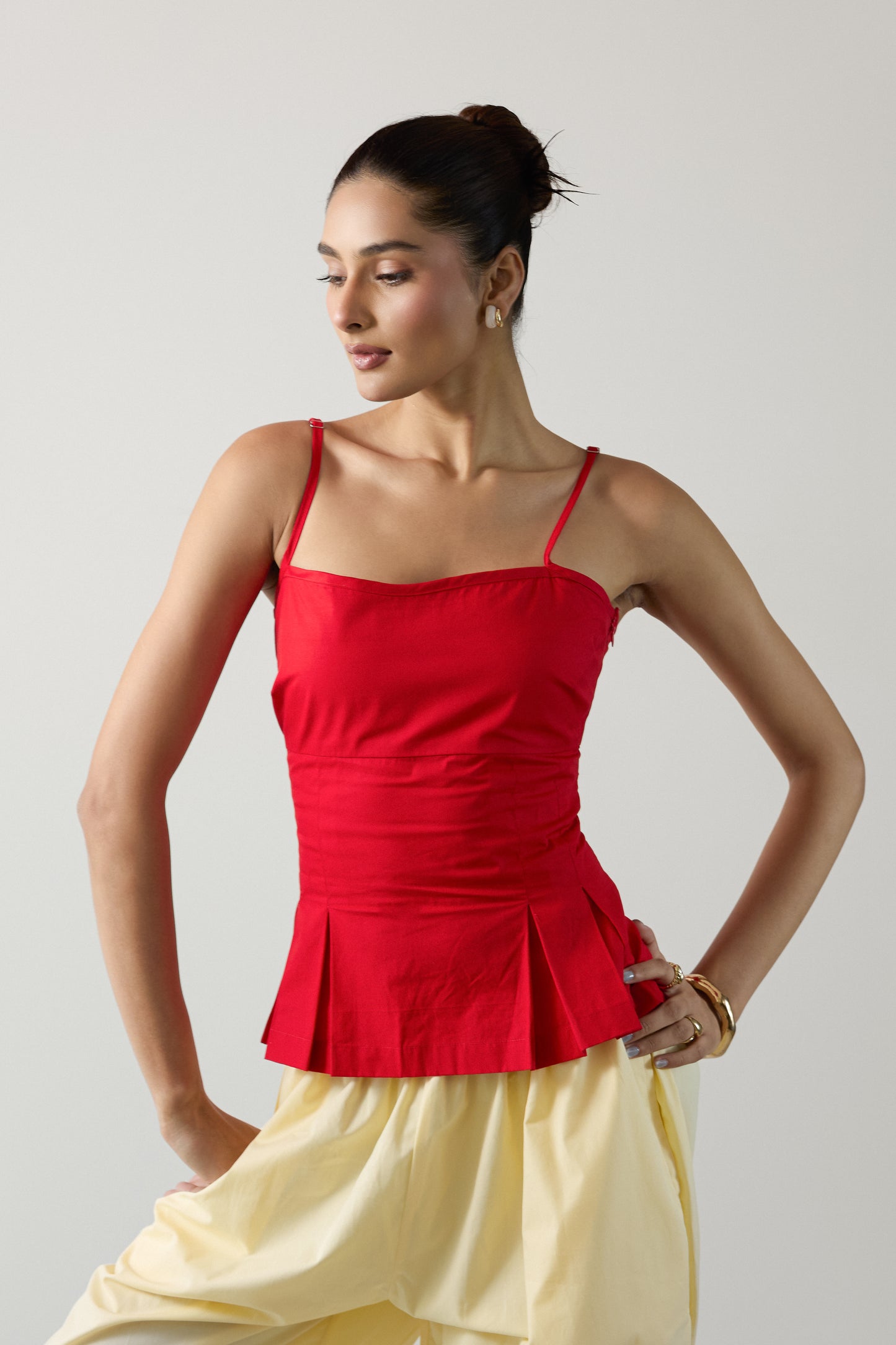 Vera Corset Red Top