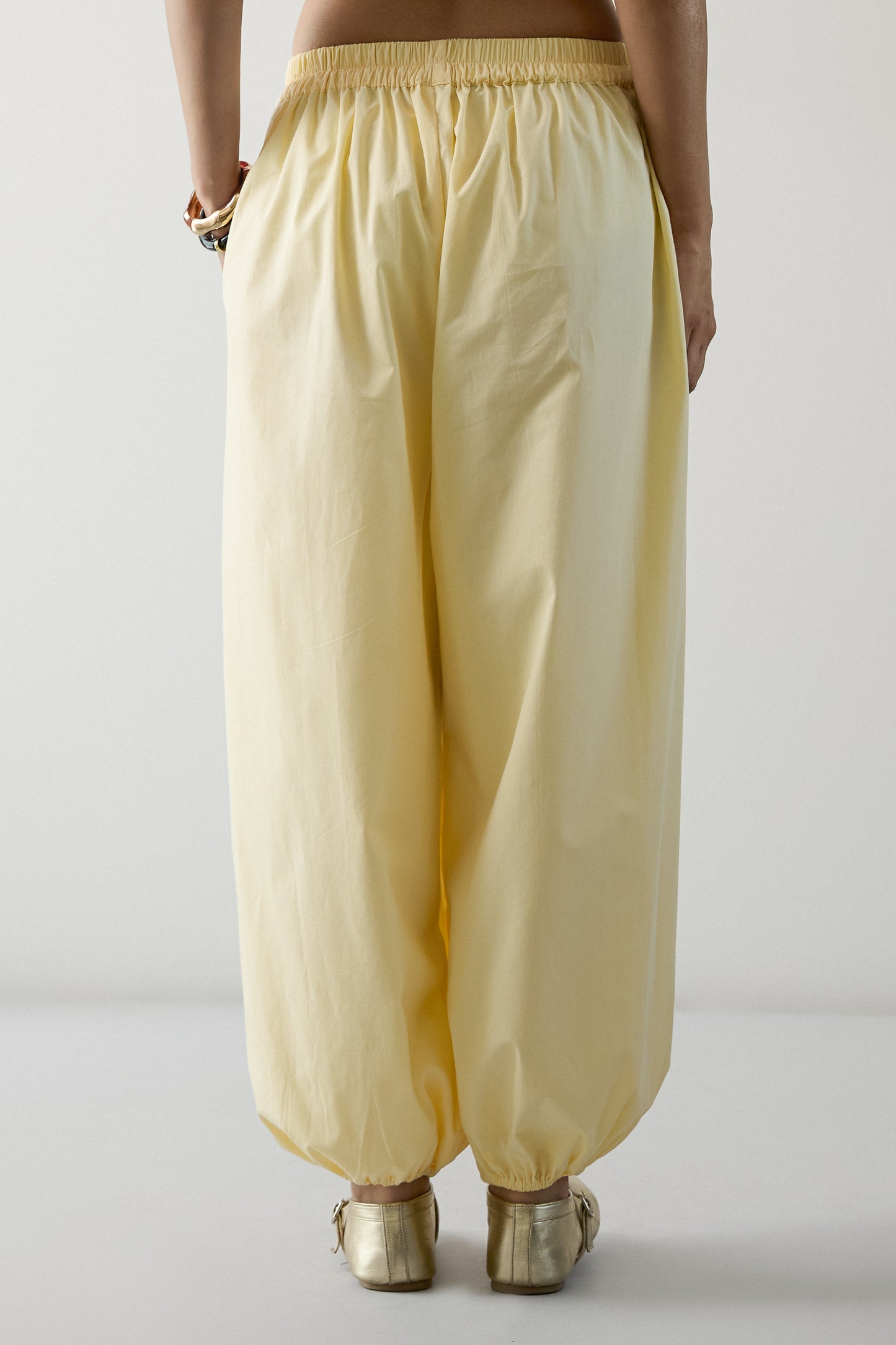 Yellow Balloon Pants