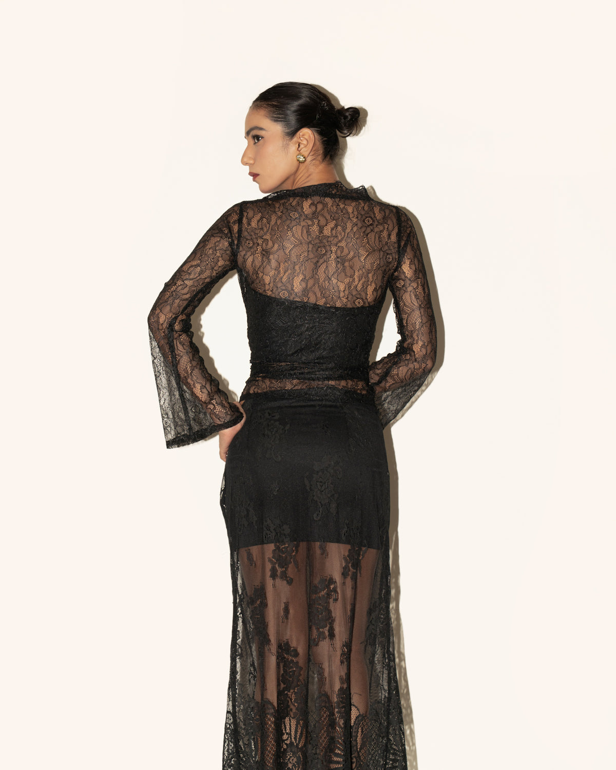 Cali Lace Top - Black