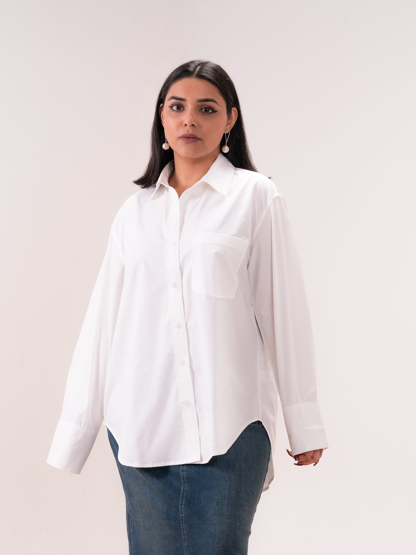 White Oversized Shirt