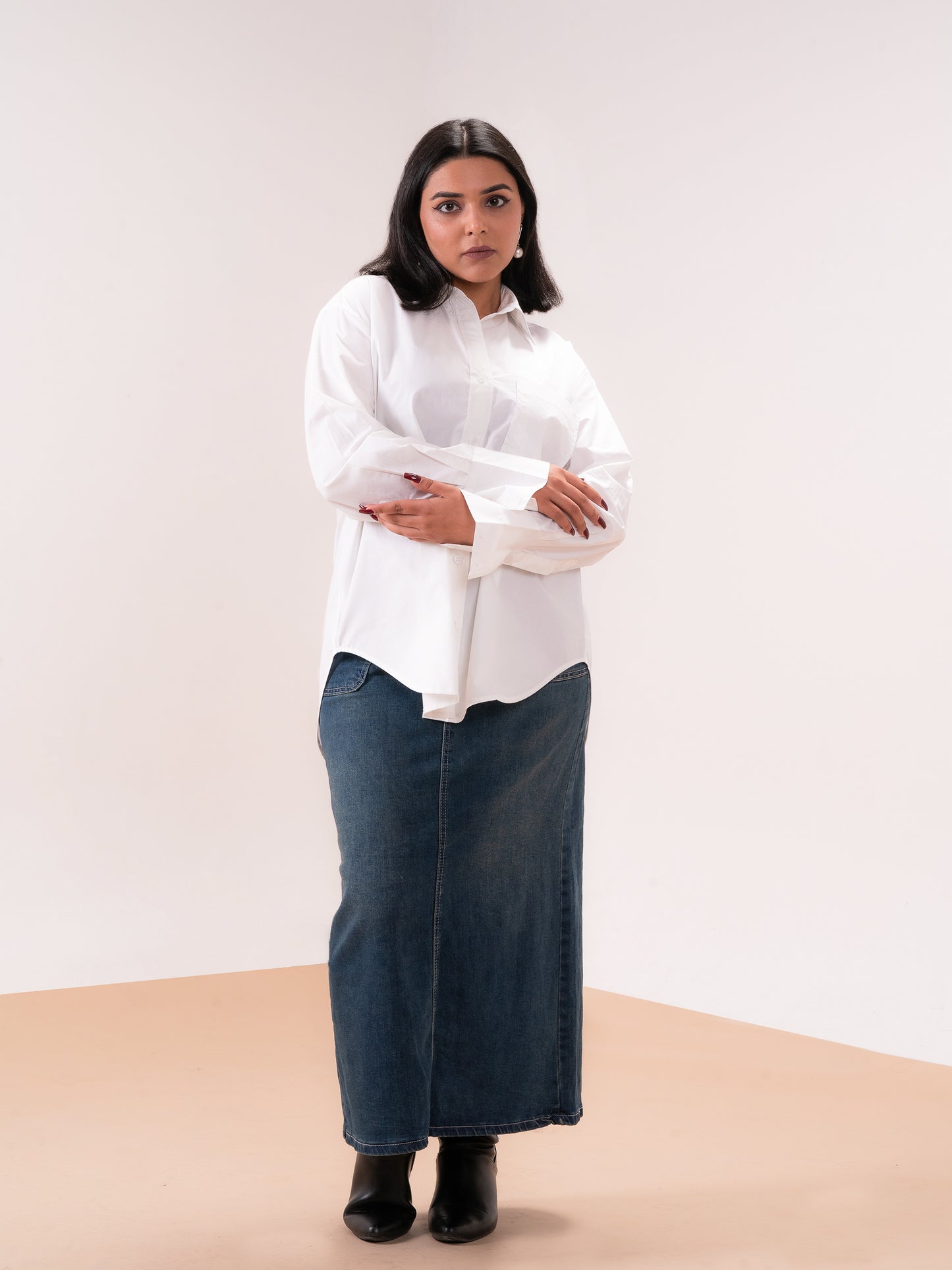 White Oversized Shirt