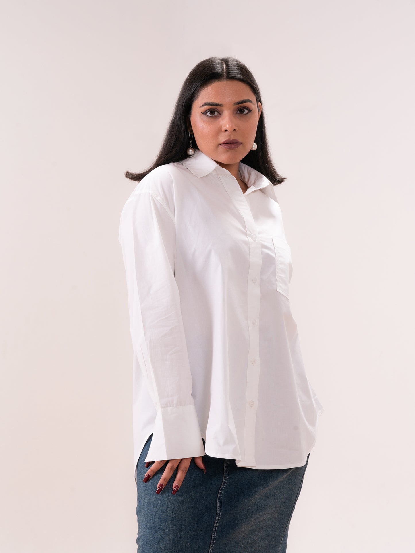 White Oversized Shirt