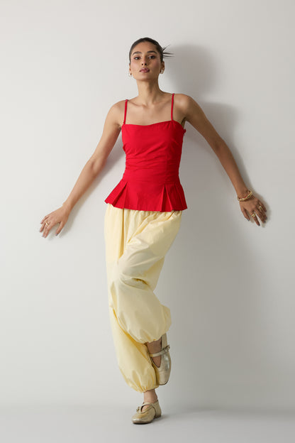 Vera Corset Red Top