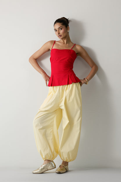 Vera Corset Red Top