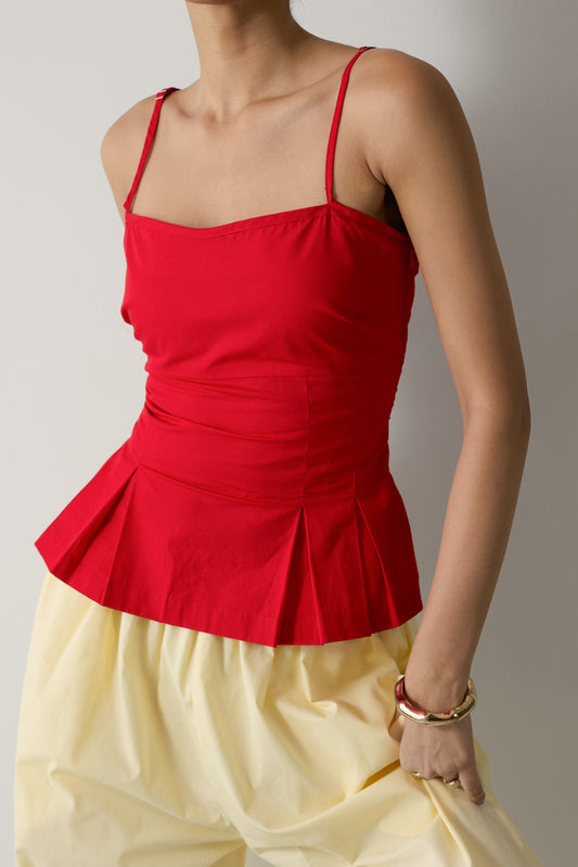Vera Corset Red Top