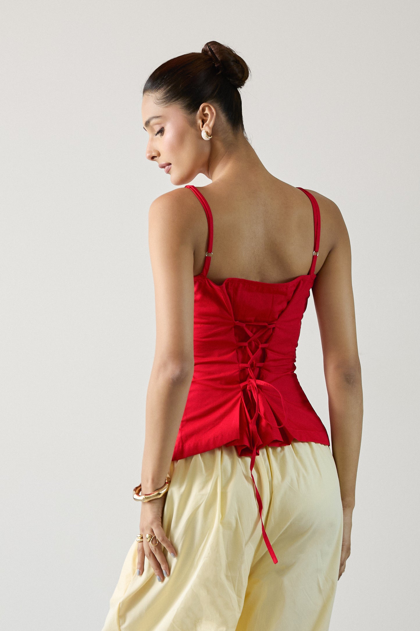 Vera Corset Red Top
