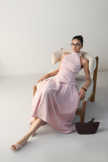 The Handkerchief Skirt- Pink