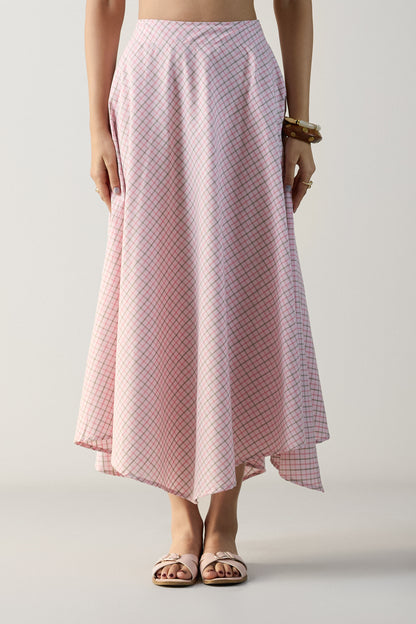 The Handkerchief Skirt- Pink