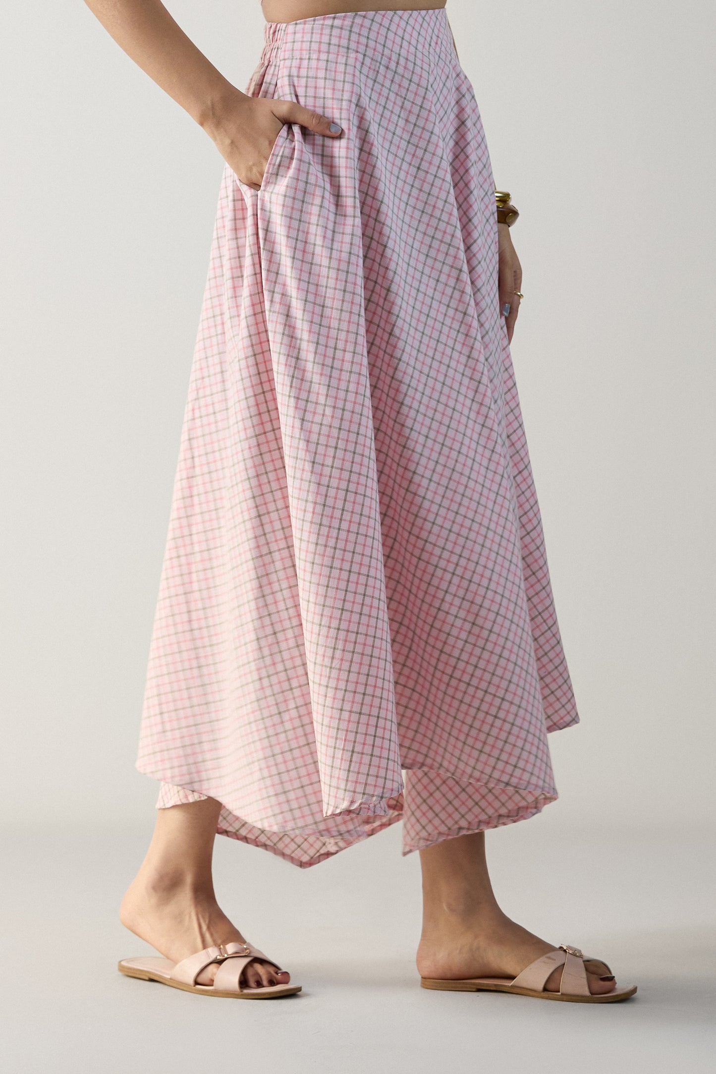The Handkerchief Skirt- Pink