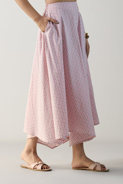 The Handkerchief Skirt- Pink
