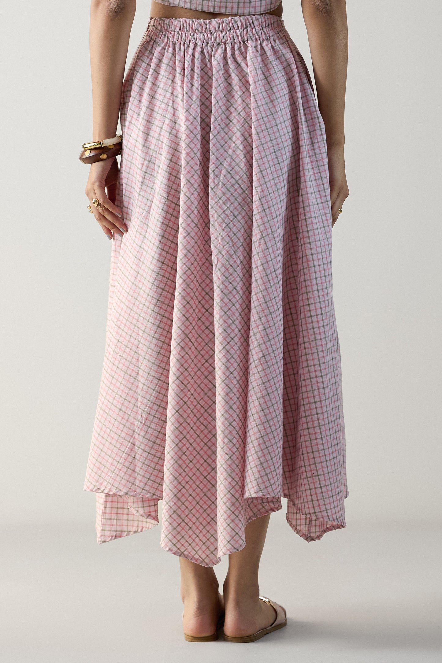 The Handkerchief Skirt- Pink