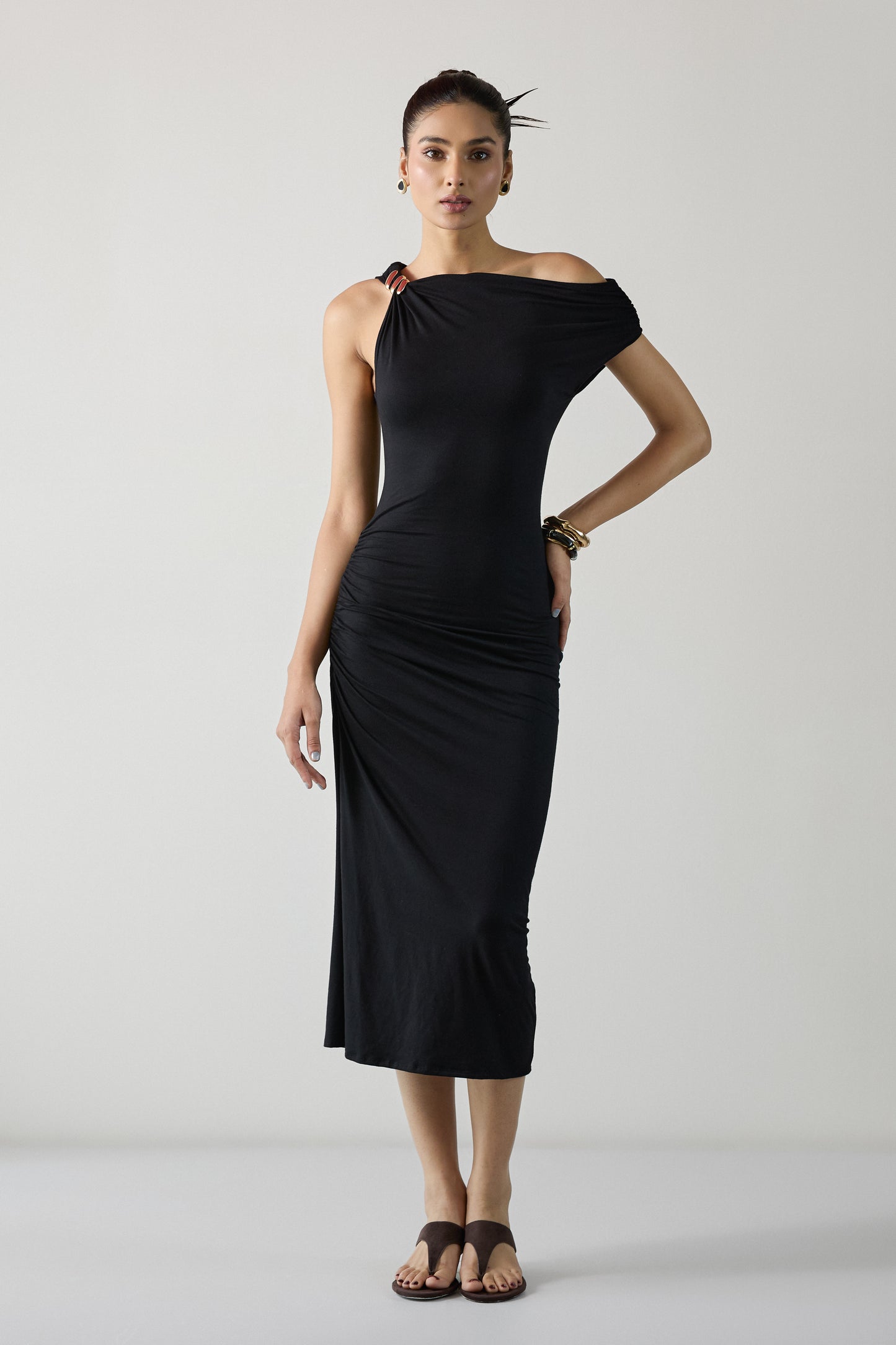 The Sculpt Dress- Black