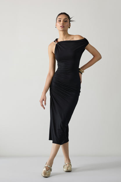 The Sculpt Dress- Black