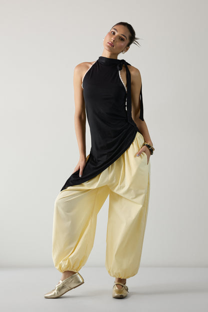 Yellow Balloon Pants