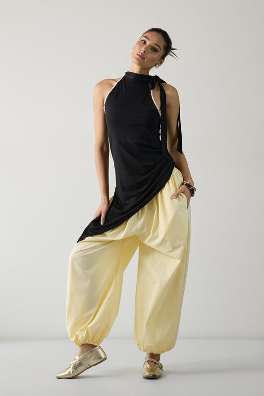 Yellow Balloon Pants