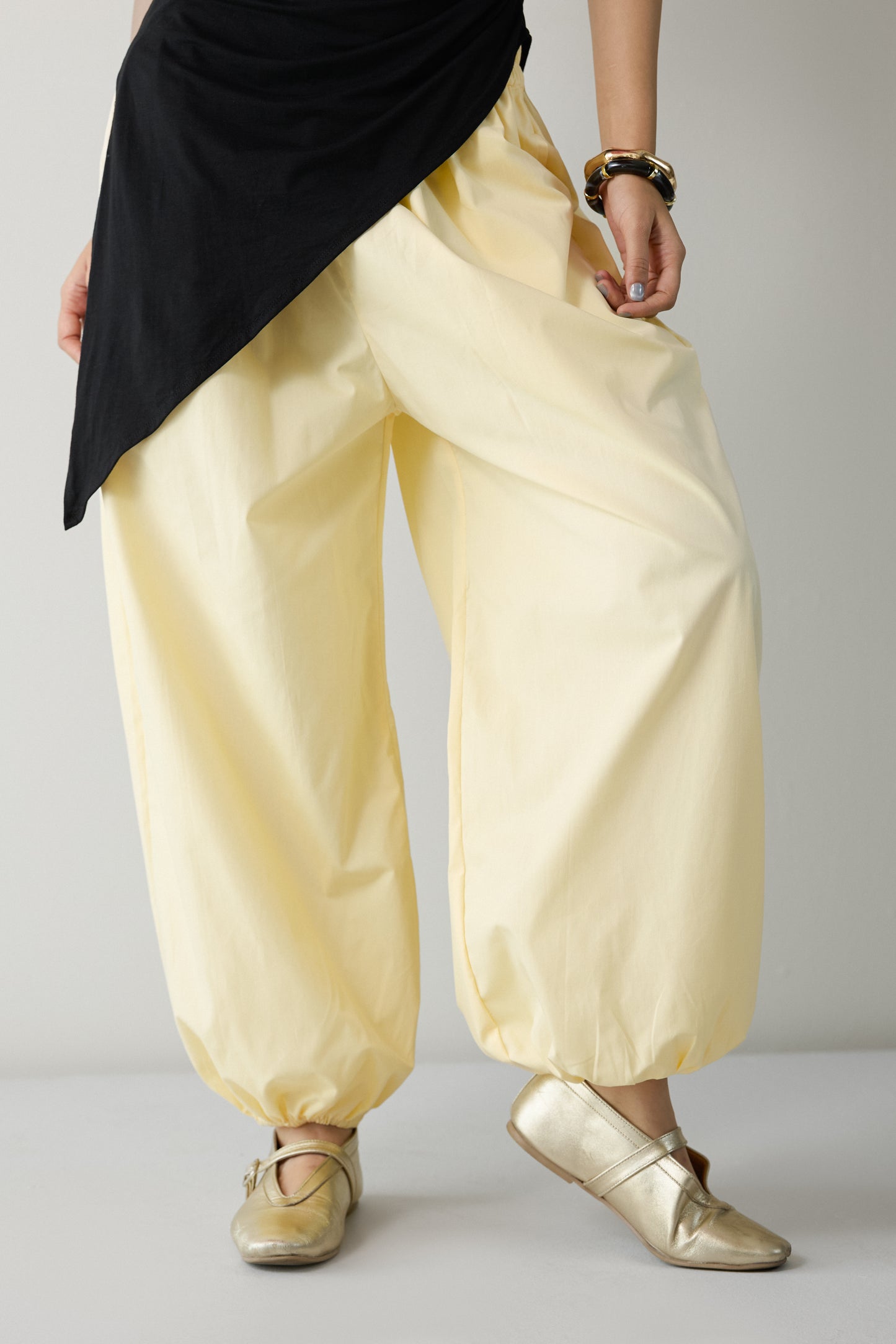 Yellow Balloon Pants