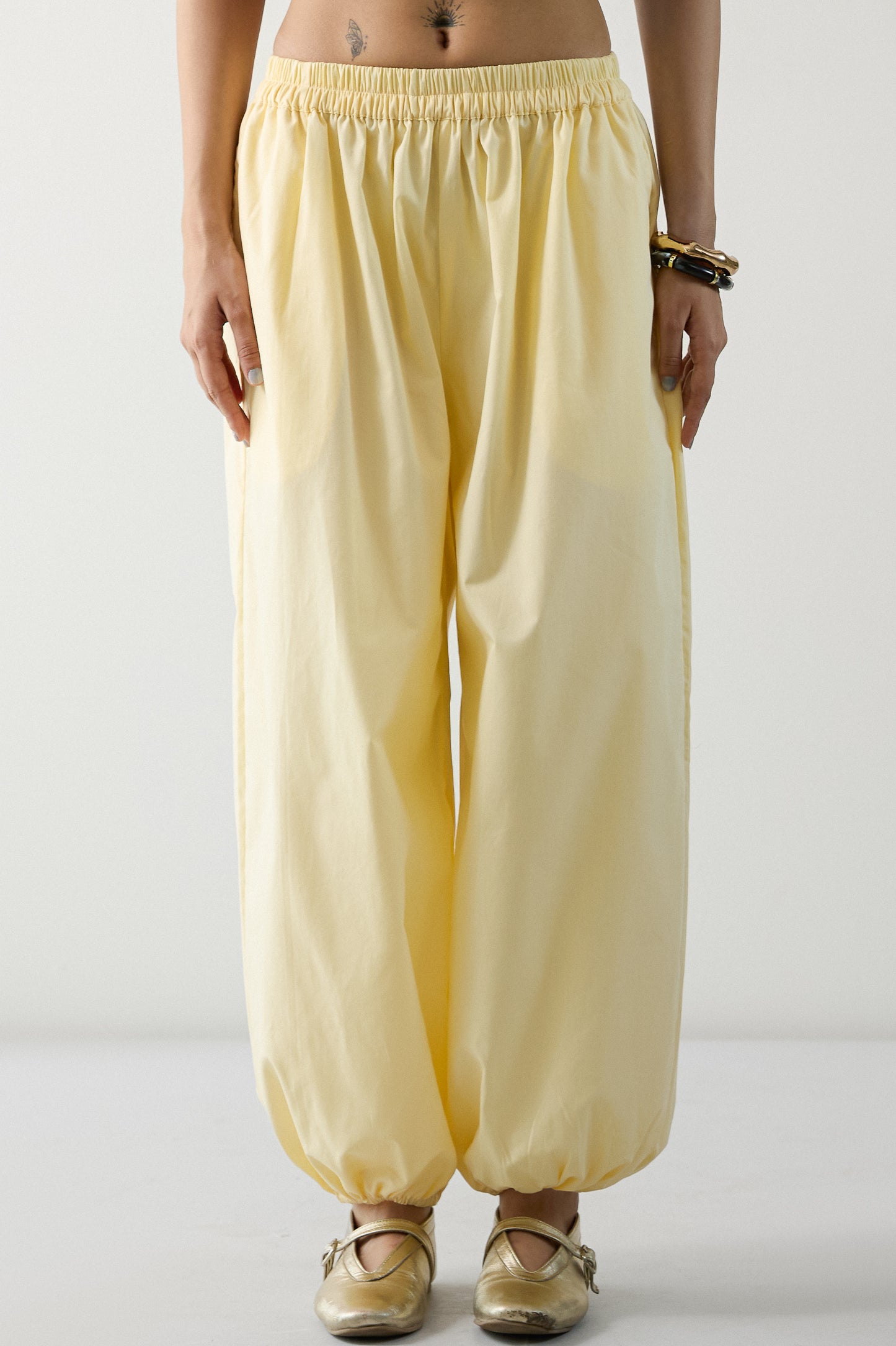 Yellow Balloon Pants