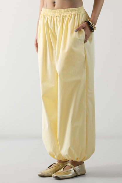 Yellow Balloon Pants