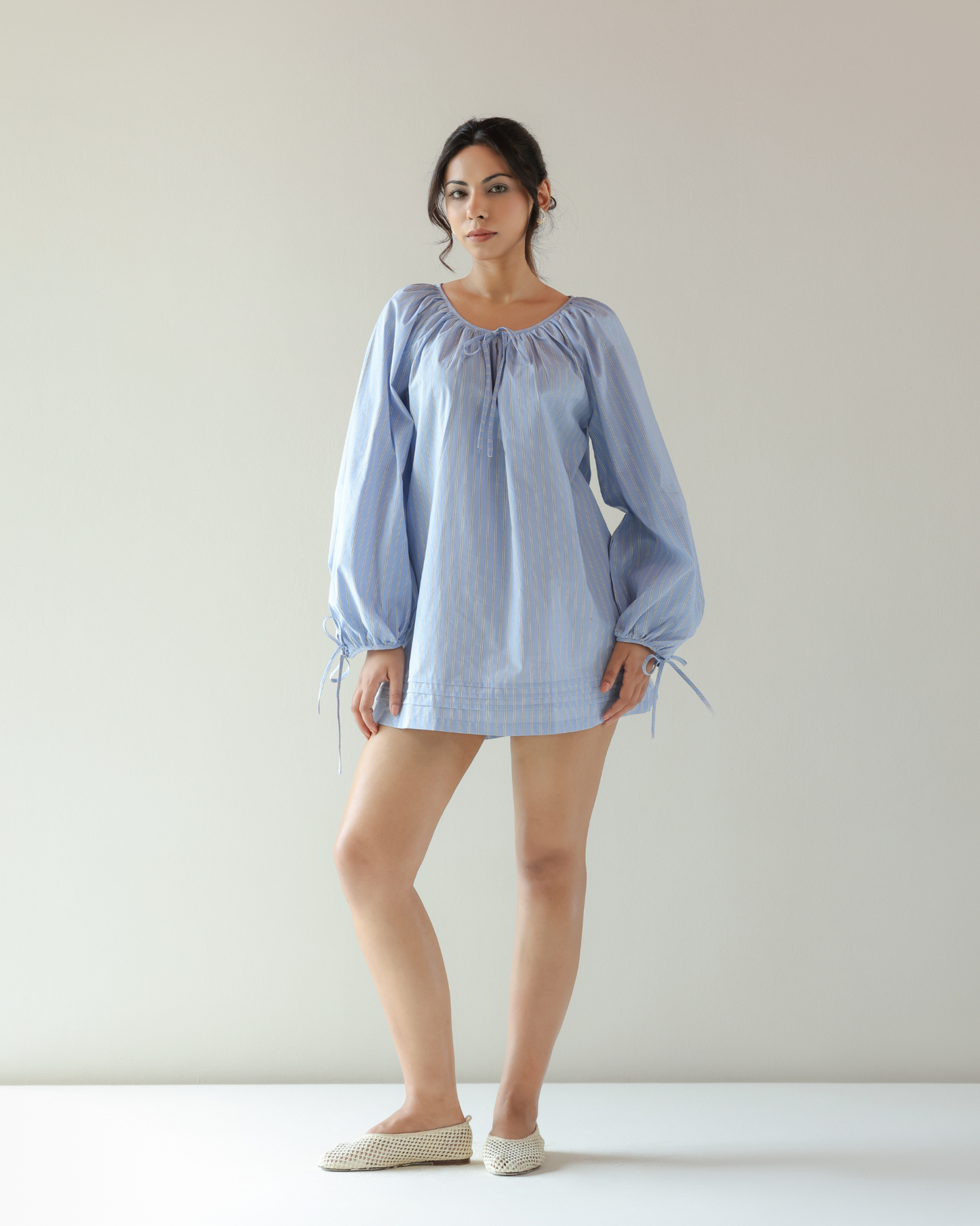 Margot Dress - Light Blue