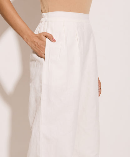 White Linen Pants