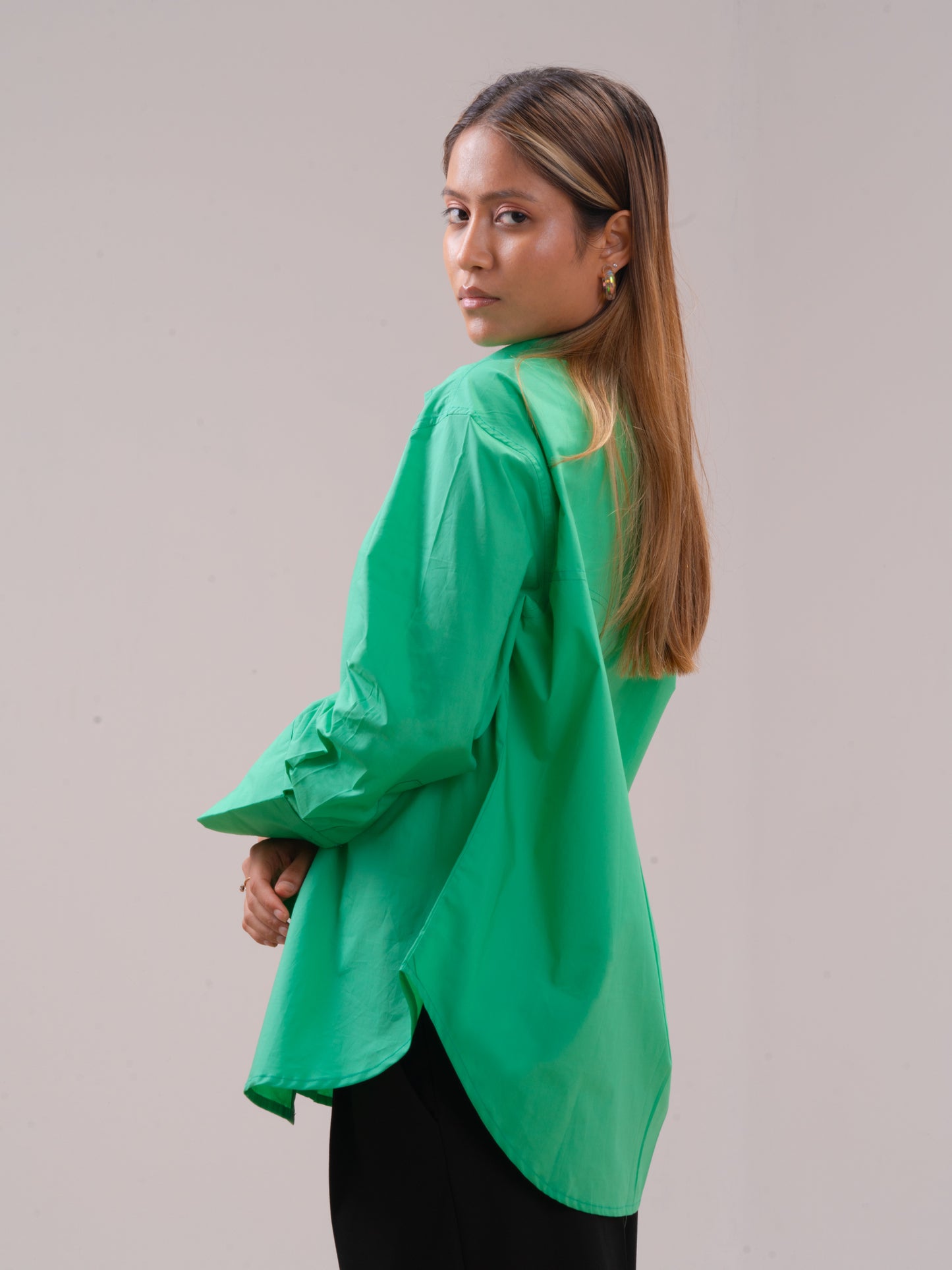 KELLY GREEN SHIRT