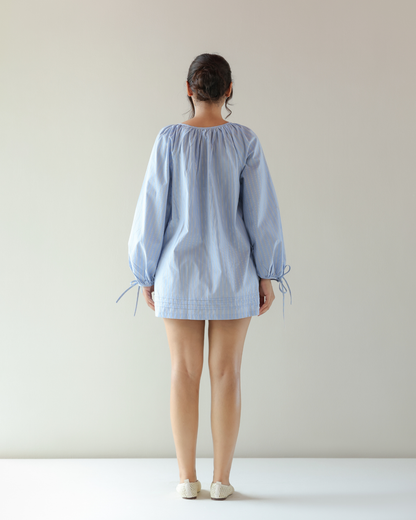 Margot Dress - Light Blue