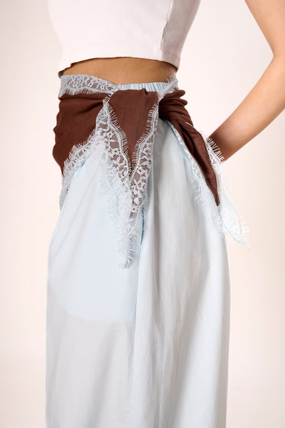 Powder Blue Balloon Pants