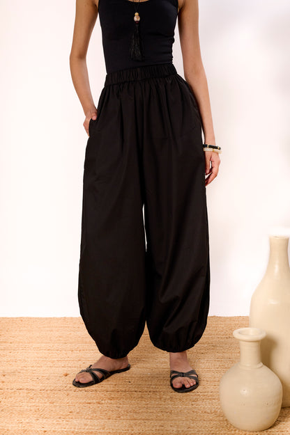 Black Balloon Pants