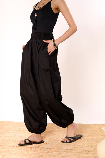 Black Balloon Pants