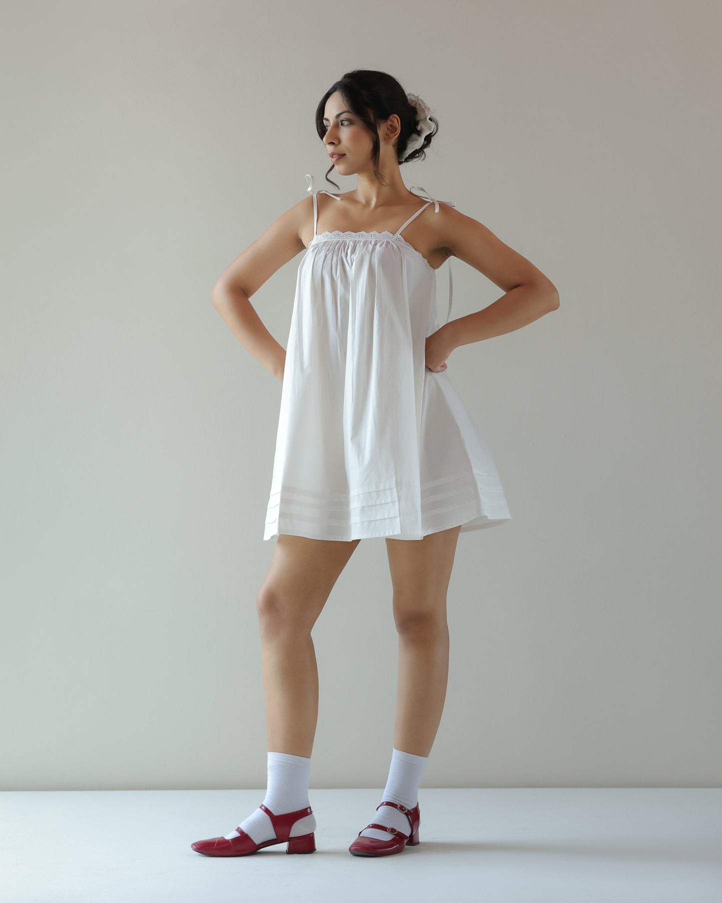 The Elle Dress - White