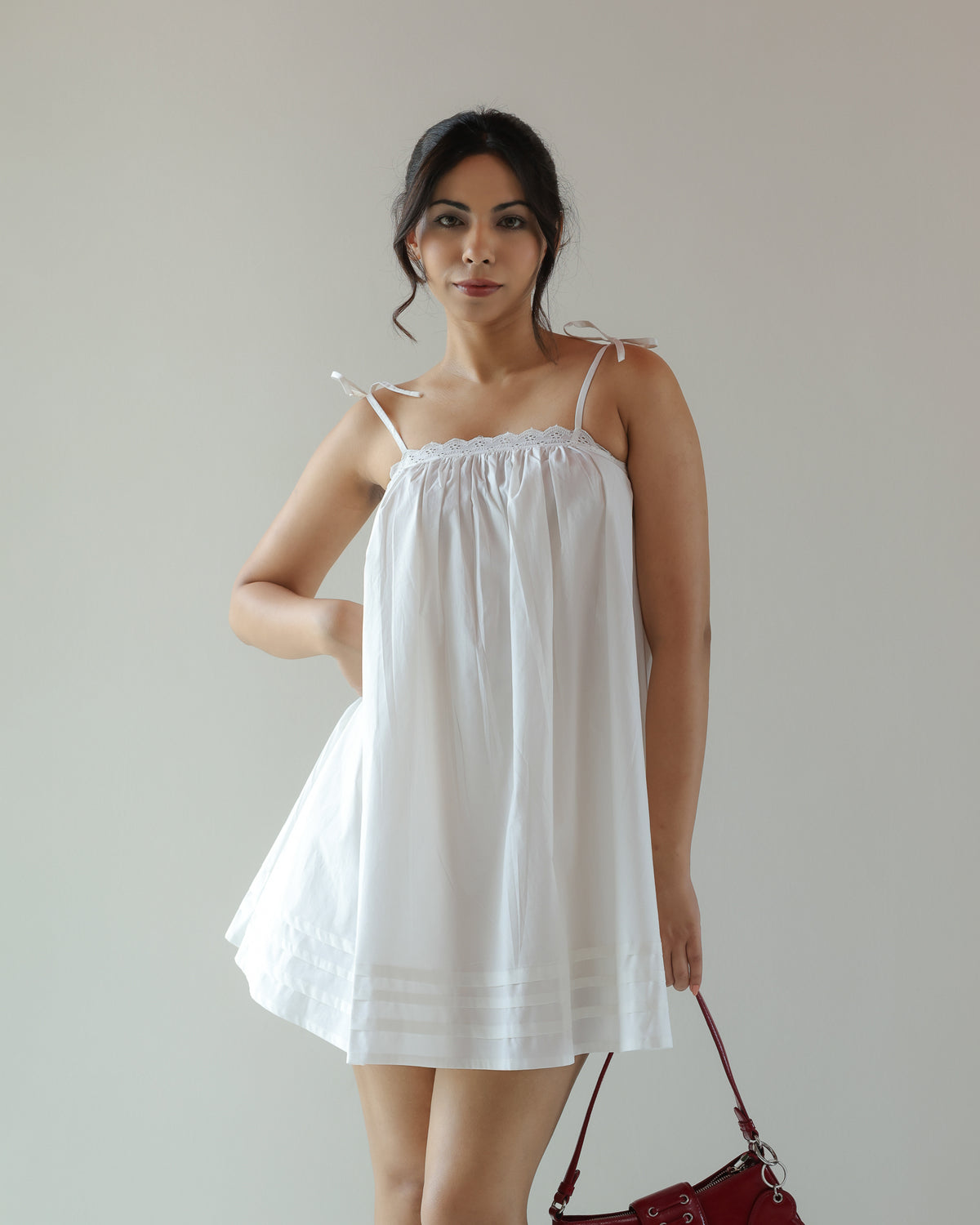 The Elle Dress - White