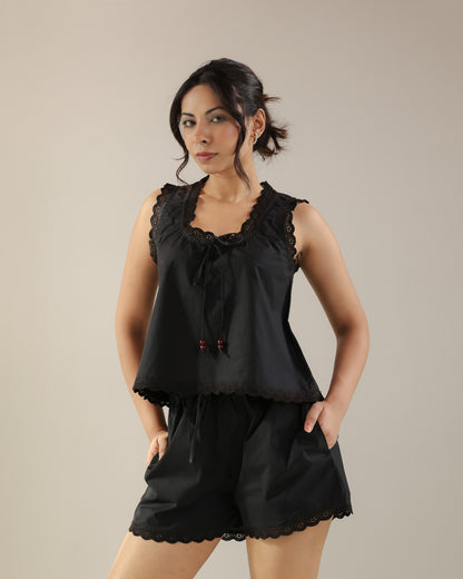 Iris Top - Black