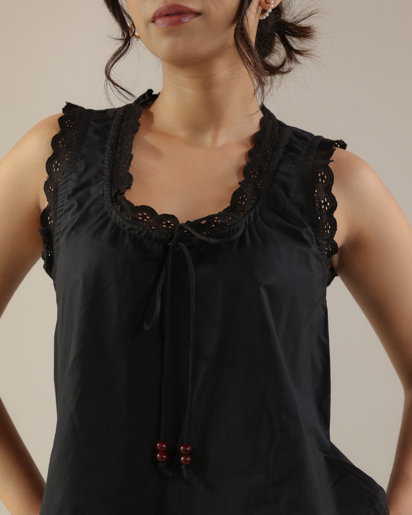 Iris Top - Black