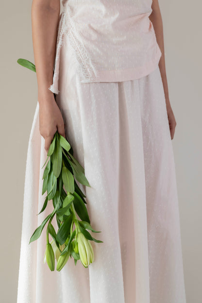 The Handkerchief Skirt- Pastel Pink