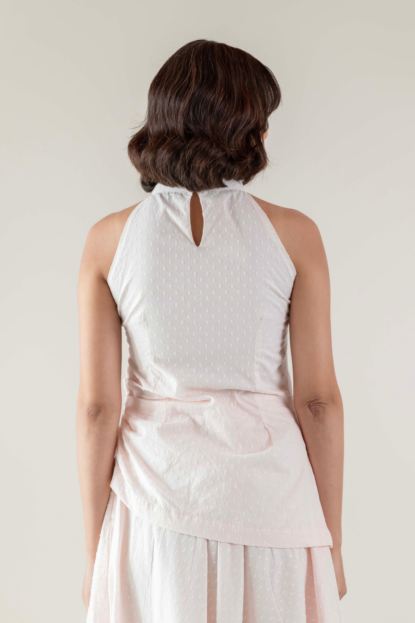 Nova Halter Top- Pastel Pink