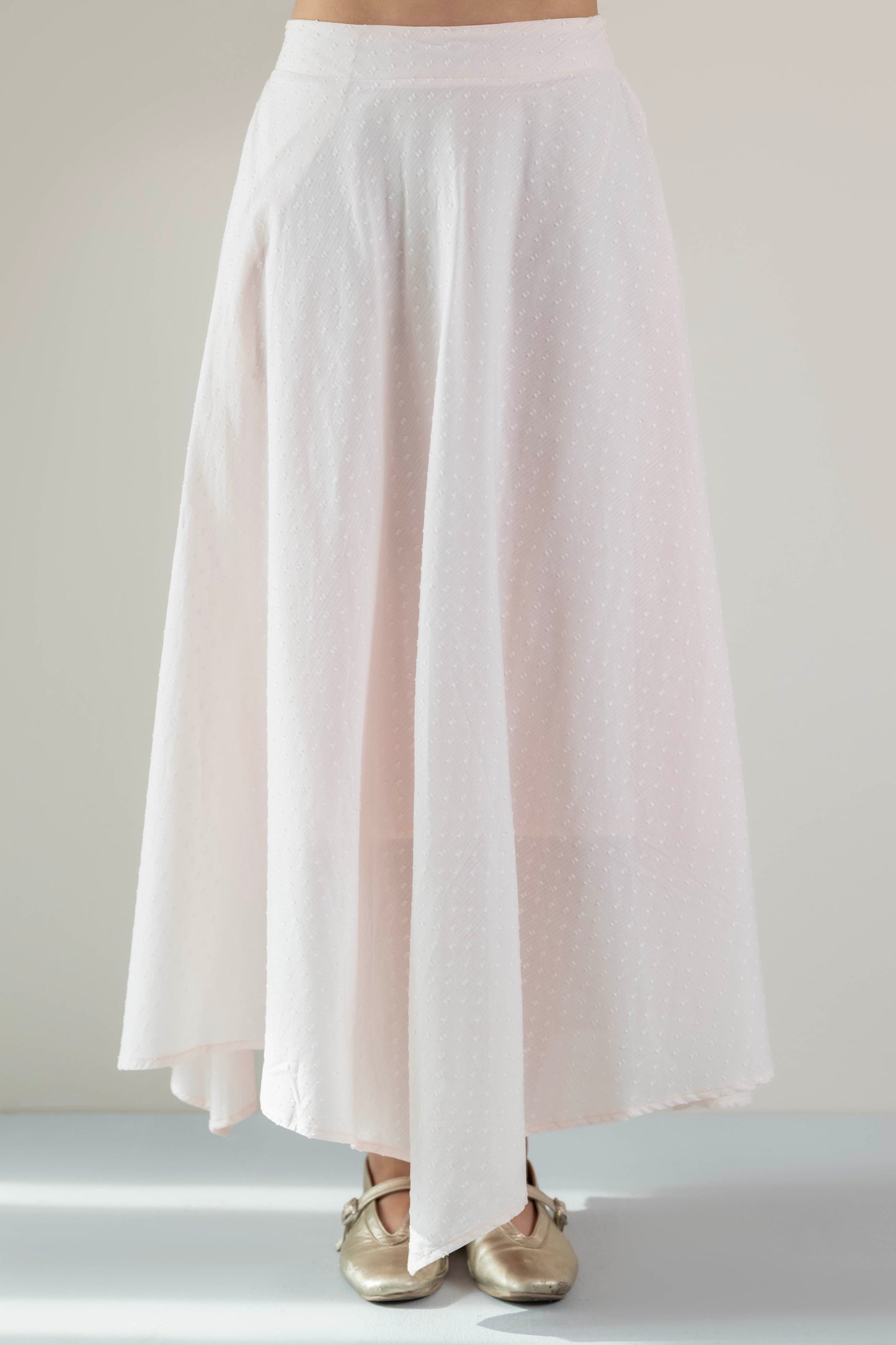 The Handkerchief Skirt- Pastel Pink