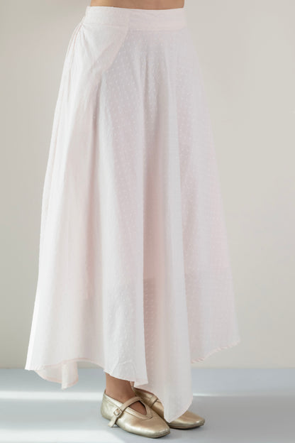 The Handkerchief Skirt- Pastel Pink