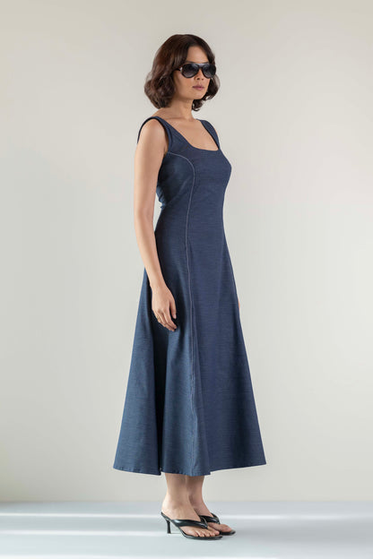 The Dusk Dress- Blue