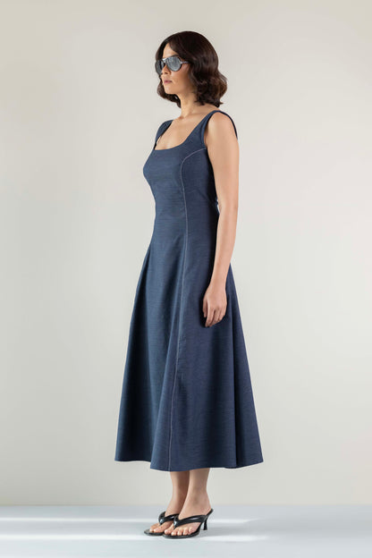The Dusk Dress- Blue