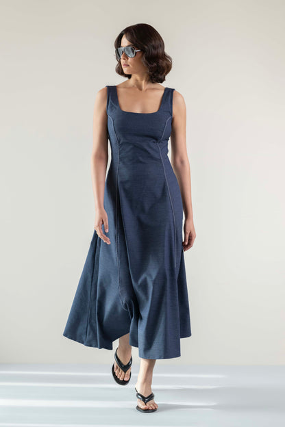 The Dusk Dress- Blue