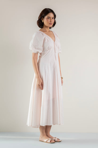 Blossom Swirl Dress- Pastel Pink