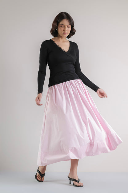 The Sabrina Top- Black