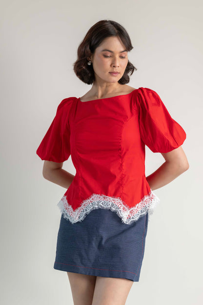 Meadow Top- Goji Red