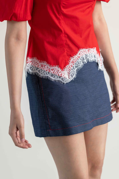 Meadow Top- Goji Red