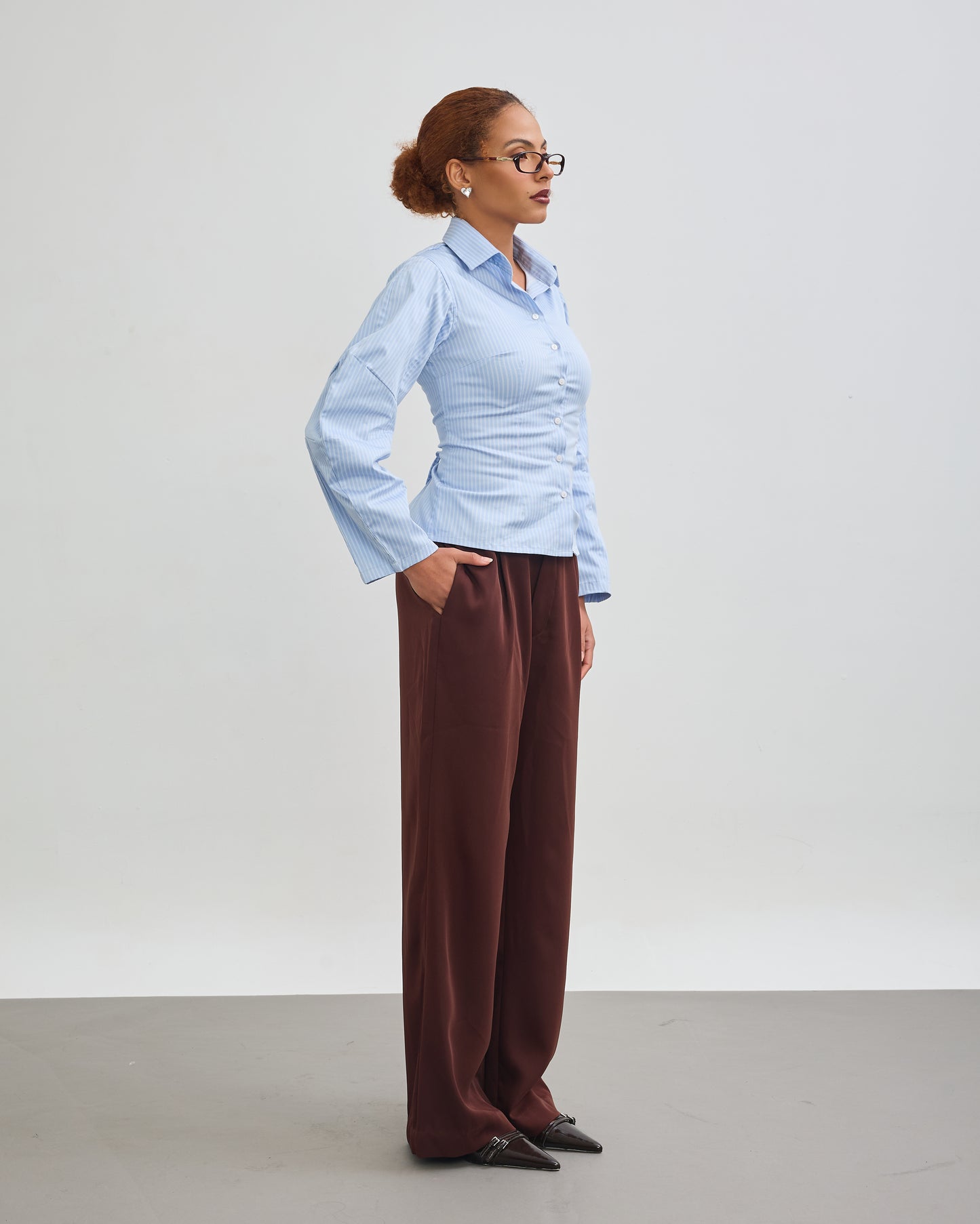 The Signature Trousers - Chocolate Brown
