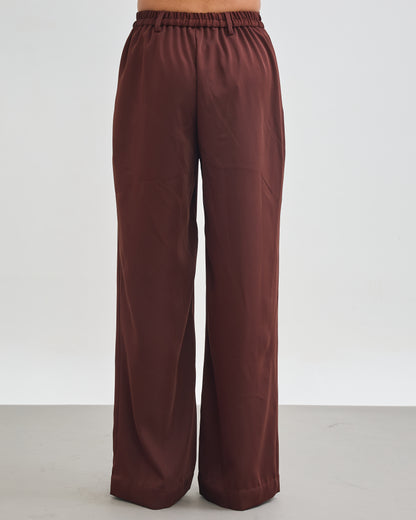 The Signature Trousers - Chocolate Brown