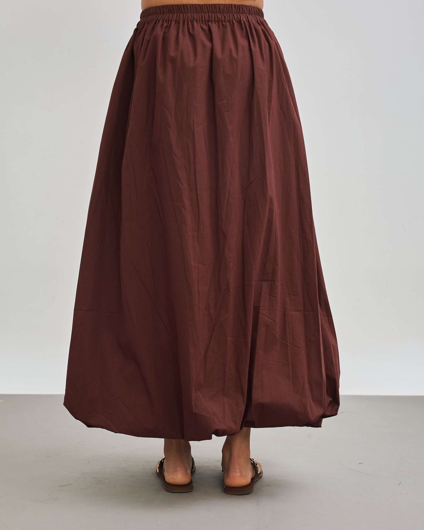 Balloon Skirt - Chocolate Brown