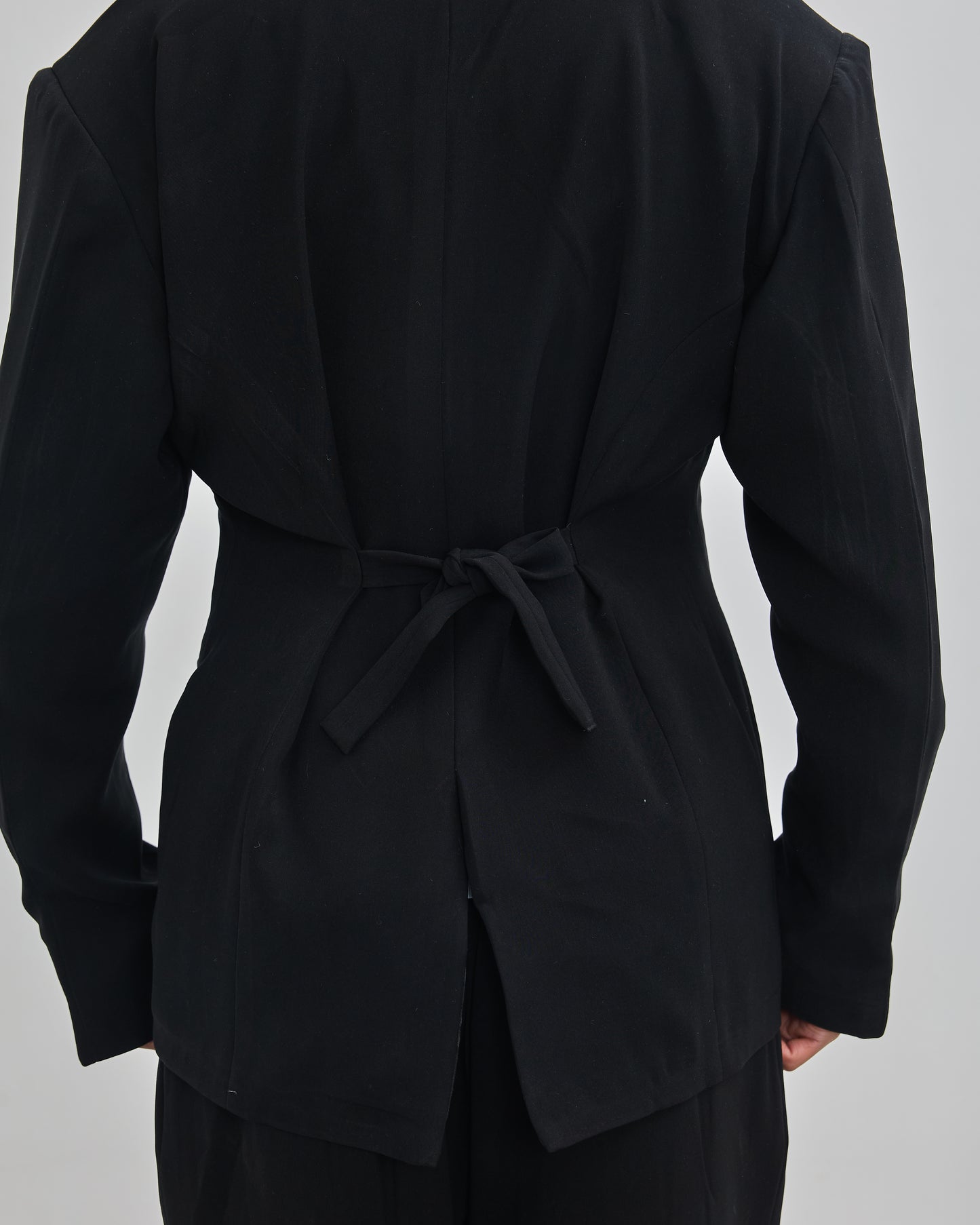The Signature Double Breasted Blazer - Black